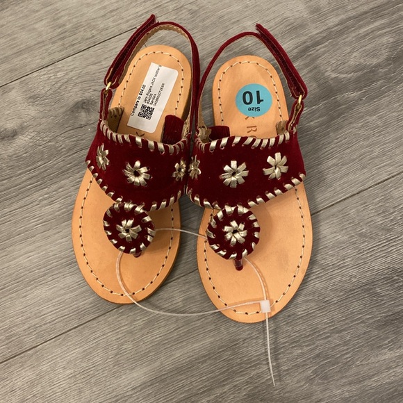 NEW Jack Rogers Toddler Sandals Size 10 - Picture 2 of 6